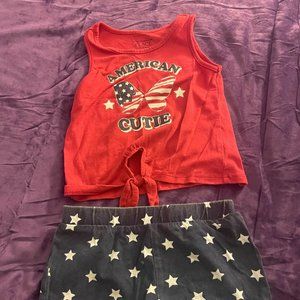 Toddler Short set